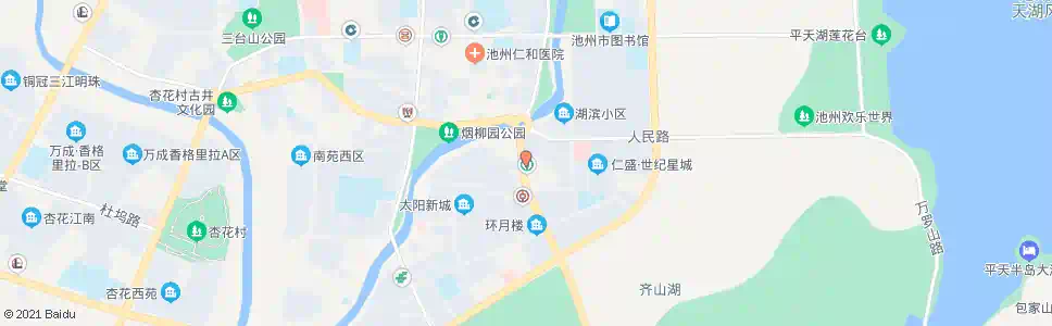 池州南门转盘_公交站地图_池州公交_妙搜公交查询2025
