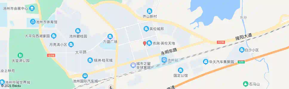 池州上海城_公交站地图_池州公交_妙搜公交查询2025