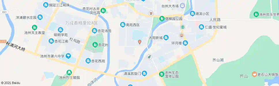 池州清溪南苑_公交站地图_池州公交_妙搜公交查询2025
