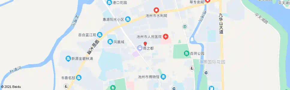 池州商之都_公交站地图_池州公交_妙搜公交查询2025