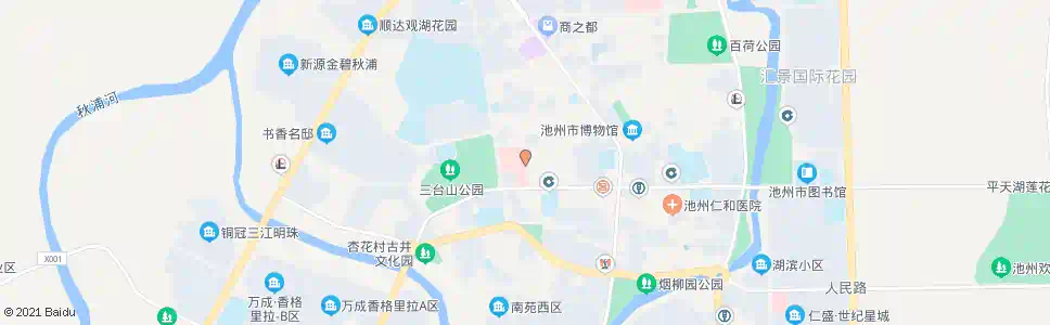 池州市第二人民医院_公交站地图_池州公交_妙搜公交查询2025