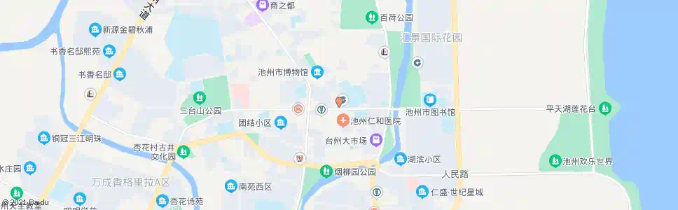 池州百岁大酒店_公交站地图_池州公交_妙搜公交查询2025