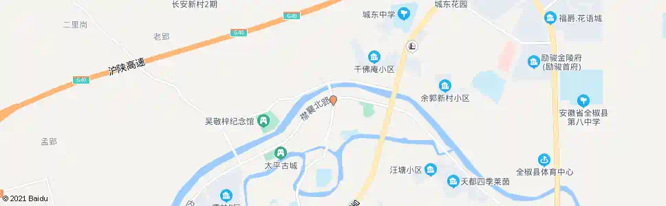 滁州古城中学_公交站地图_滁州公交_妙搜公交查询2025