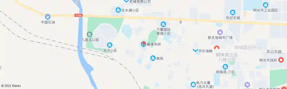 滁州嘉德华府_公交站地图_滁州公交_妙搜公交查询2025