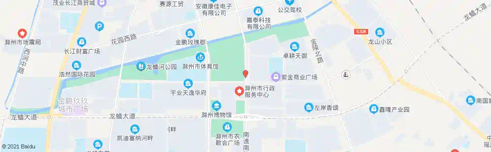 滁州高速东方地产_公交站地图_滁州公交_妙搜公交查询2025