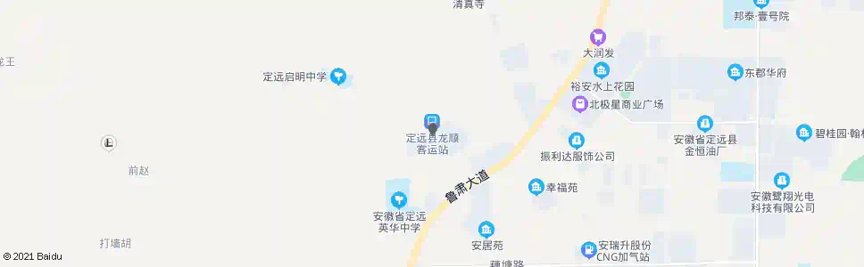 滁州百合华庭_公交站地图_滁州公交_妙搜公交查询2025