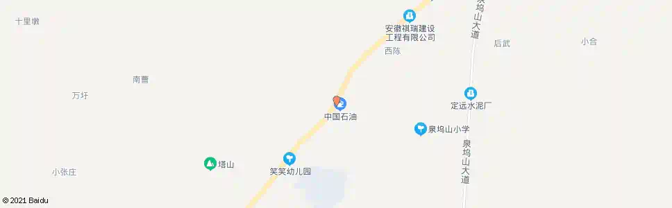 滁州南方驾校_公交站地图_滁州公交_妙搜公交查询2025