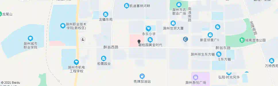 滁州一分院_公交站地图_滁州公交_妙搜公交查询2025