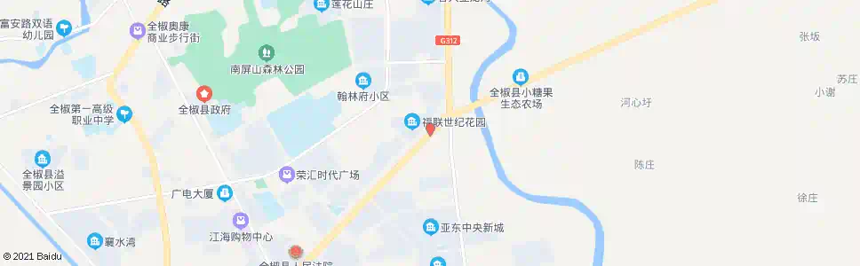 滁州世纪福联花园小区_公交站地图_滁州公交_妙搜公交查询2025