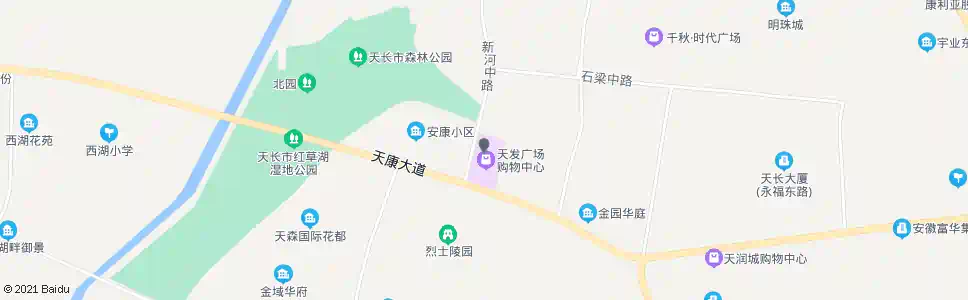 滁州天发广场_公交站地图_滁州公交_妙搜公交查询2025