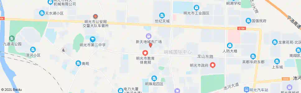 滁州洪武花园_公交站地图_滁州公交_妙搜公交查询2025