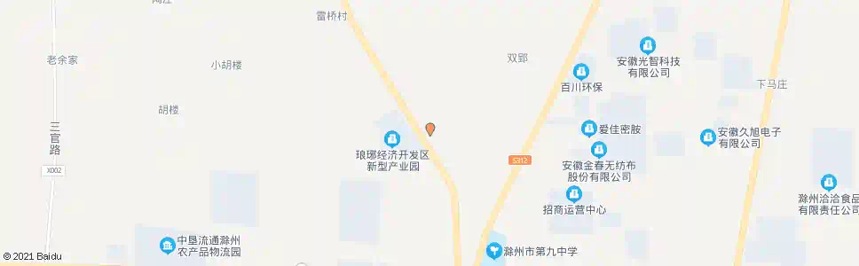 滁州扬子农机_公交站地图_滁州公交_妙搜公交查询2025