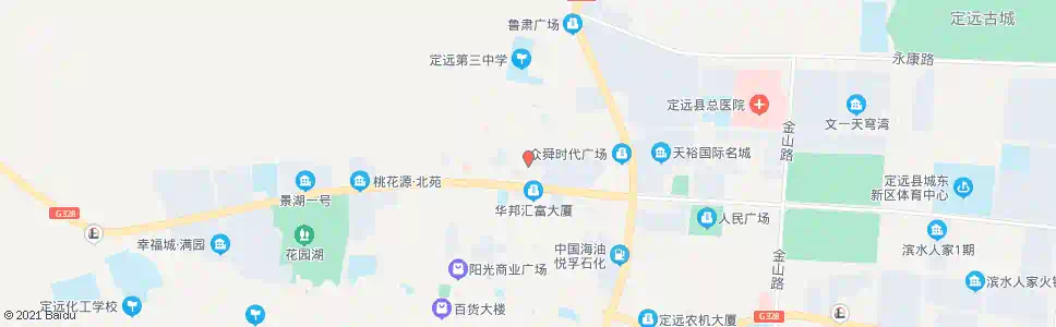 滁州长征路菜市场_公交站地图_滁州公交_妙搜公交查询2025