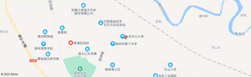 滁州华联超市_公交站地图_滁州公交_妙搜公交查询2025