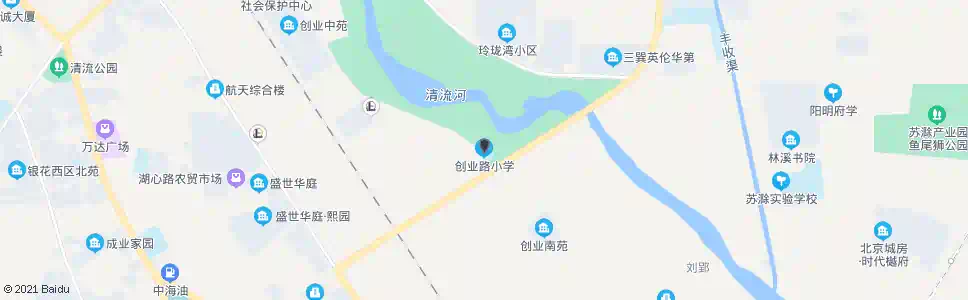 滁州创业路小学_公交站地图_滁州公交_妙搜公交查询2025
