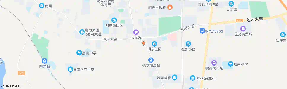 滁州双拥碑_公交站地图_滁州公交_妙搜公交查询2025
