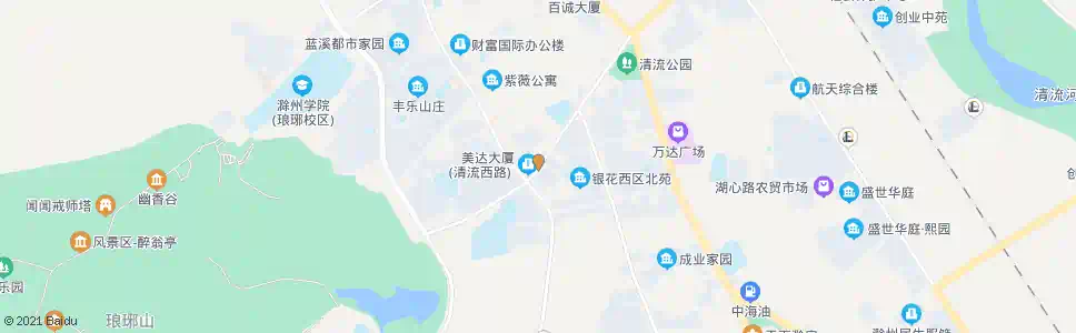 滁州丰乐大道_公交站地图_滁州公交_妙搜公交查询2025