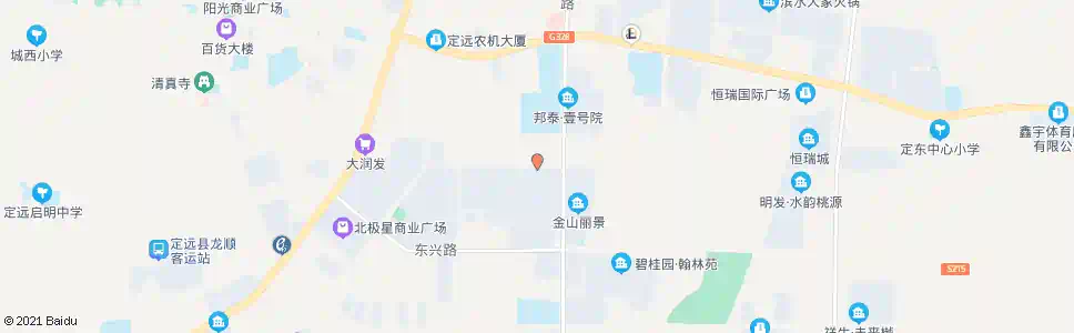 滁州东郡华府_公交站地图_滁州公交_妙搜公交查询2025