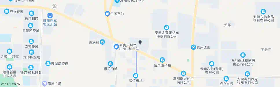 滁州金燕小区_公交站地图_滁州公交_妙搜公交查询2025