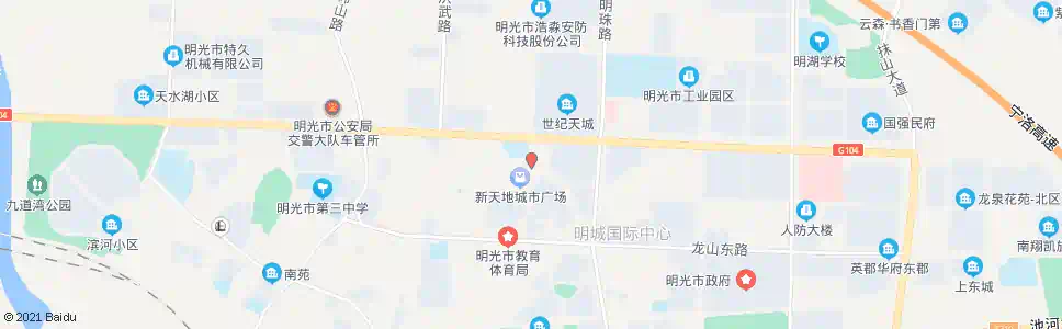 滁州华亚宾馆_公交站地图_滁州公交_妙搜公交查询2025
