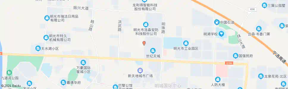 滁州甚泰服装_公交站地图_滁州公交_妙搜公交查询2025