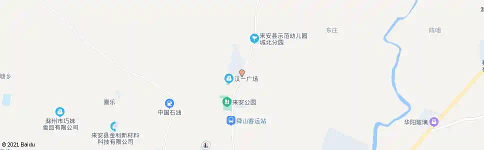 滁州华峰公司_公交站地图_滁州公交_妙搜公交查询2025