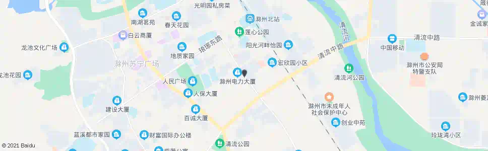 滁州电业大楼_公交站地图_滁州公交_妙搜公交查询2025