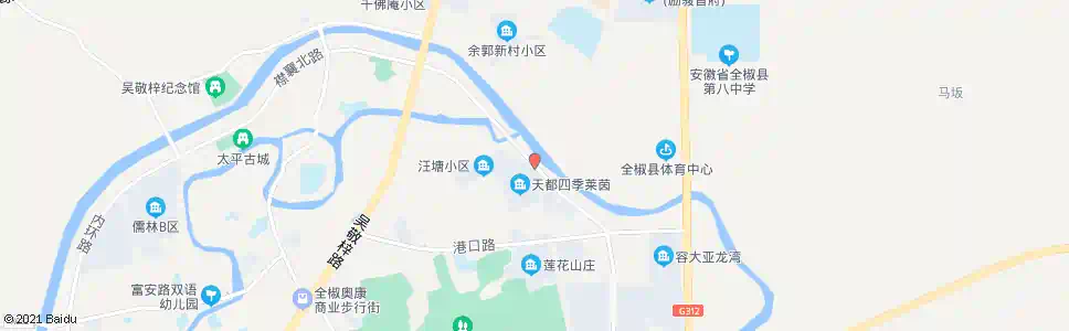 滁州四季莱茵_公交站地图_滁州公交_妙搜公交查询2025