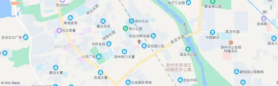 滁州盐业公司_公交站地图_滁州公交_妙搜公交查询2025