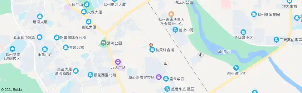 滁州小红庙_公交站地图_滁州公交_妙搜公交查询2025
