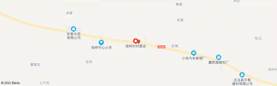 滁州程桥村_公交站地图_滁州公交_妙搜公交查询2025