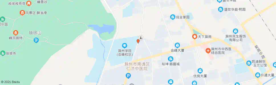 滁州滁州学院_公交站地图_滁州公交_妙搜公交查询2025