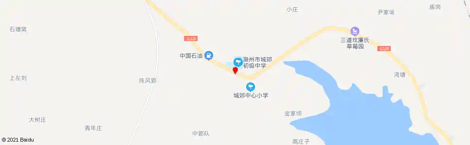 滁州城郊中学_公交站地图_滁州公交_妙搜公交查询2025