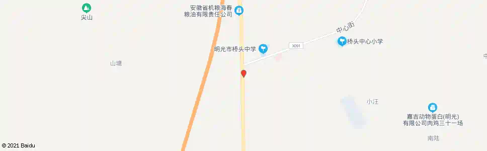 滁州二职高_公交站地图_滁州公交_妙搜公交查询2025