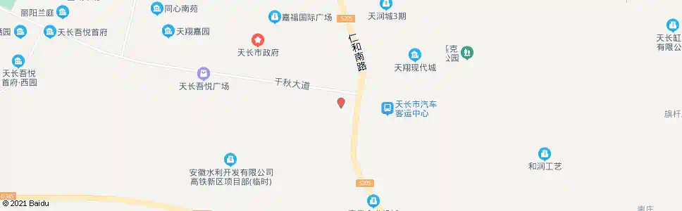 滁州天康医院_公交站地图_滁州公交_妙搜公交查询2025