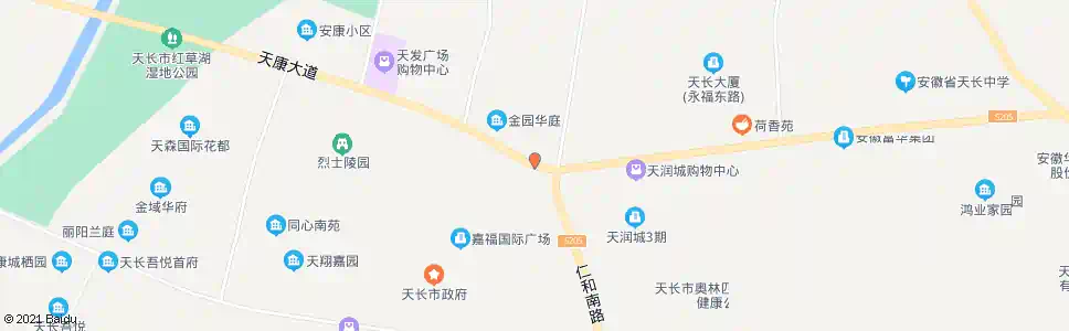 滁州城东_公交站地图_滁州公交_妙搜公交查询2025