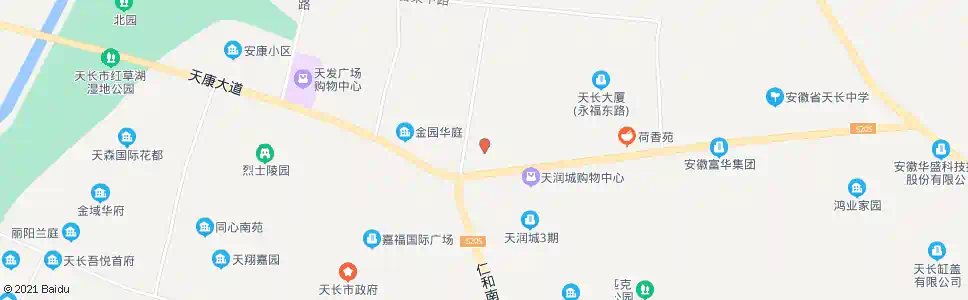 滁州曹庄小区_公交站地图_滁州公交_妙搜公交查询2025