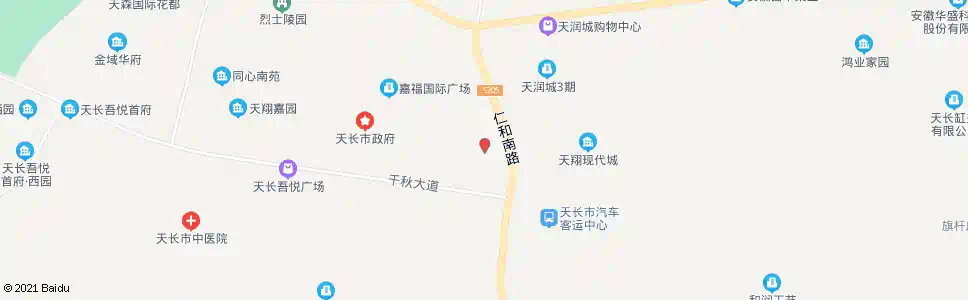 滁州天广公司_公交站地图_滁州公交_妙搜公交查询2025