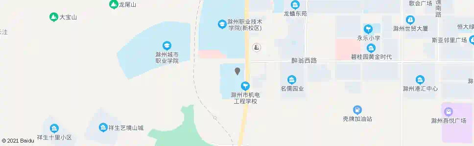 滁州技术学院_公交站地图_滁州公交_妙搜公交查询2025