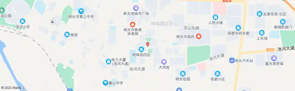 滁州蟹王超市_公交站地图_滁州公交_妙搜公交查询2025