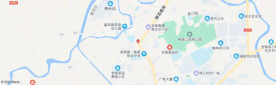 滁州南屏大道_公交站地图_滁州公交_妙搜公交查询2025