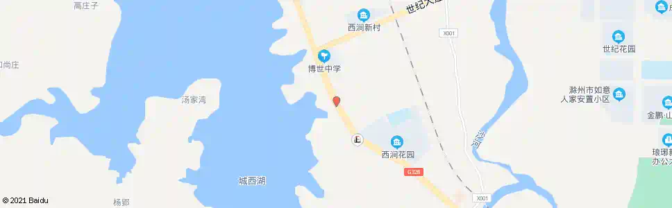 滁州花园队_公交站地图_滁州公交_妙搜公交查询2025