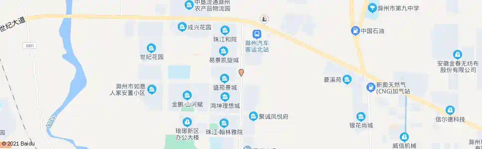 滁州来河路_公交站地图_滁州公交_妙搜公交查询2025