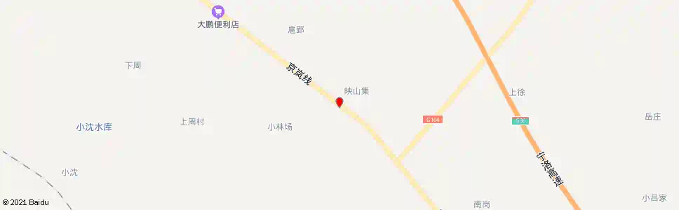 滁州映山小学_公交站地图_滁州公交_妙搜公交查询2025