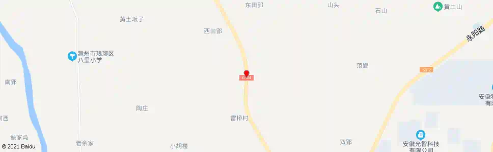 滁州滁东三岔路_公交站地图_滁州公交_妙搜公交查询2025
