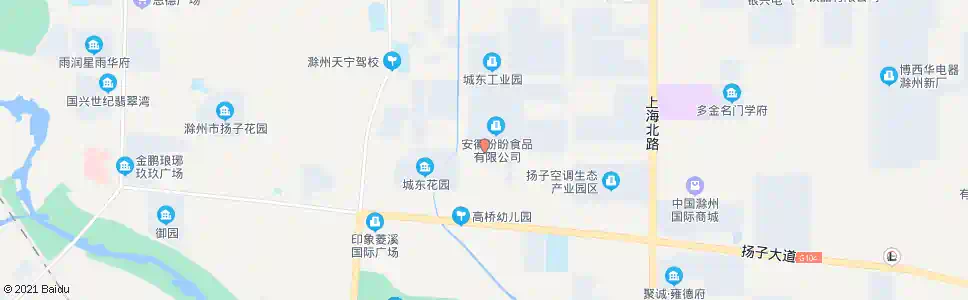 滁州长江西路_公交站地图_滁州公交_妙搜公交查询2025