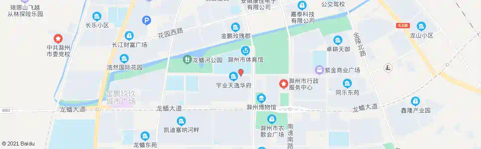 滁州中学路_公交站地图_滁州公交_妙搜公交查询2025