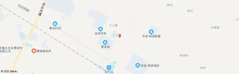 滁州祈福寺路_公交站地图_滁州公交_妙搜公交查询2025