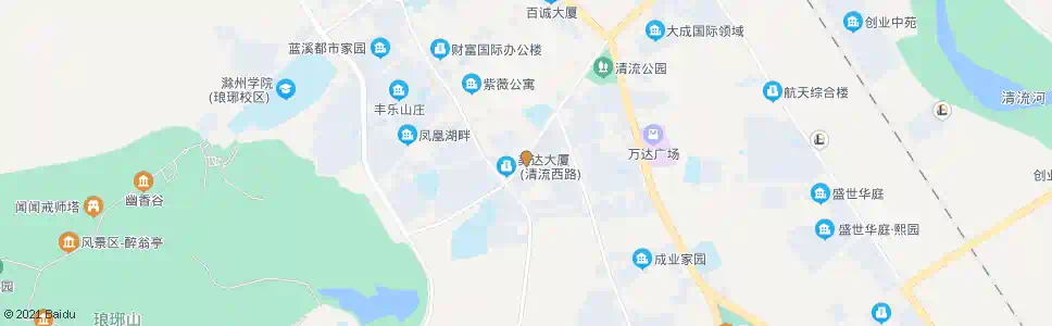 滁州土地局_公交站地图_滁州公交_妙搜公交查询2025