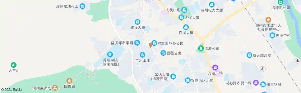 滁州琅琊公安分局_公交站地图_滁州公交_妙搜公交查询2025